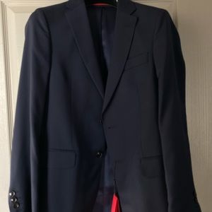 Men’s Navy Blue Suit Jacket